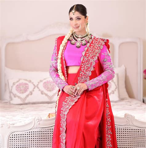 RICH RED SAREE