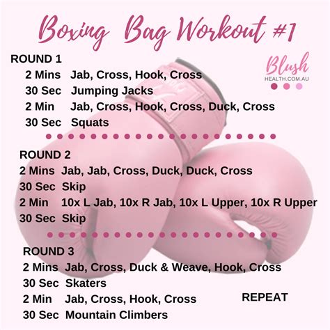 Boxing bag workout 1 – Artofit