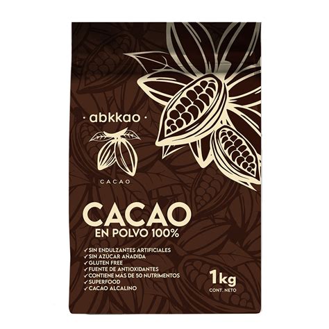 Abkkao Cacao en Polvo 100% Natural 1 kg | Costco México