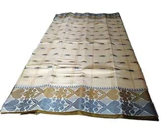 dB DESH BIDESH Women`s Pure Tant Handloom Cotton Sarees for Women Fancy ...