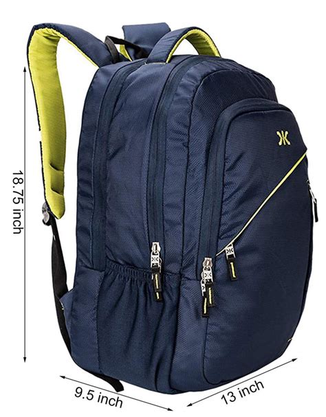 Killer Louis 38L Large Laptop Backpack With 3 Compartments Polyester ...