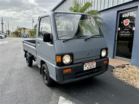 For Sale: 1990 Subaru Sambar Kei Truck 4WD, 5 Speed Manual Transmission, 660cc Gas, 44k Miles, A ...