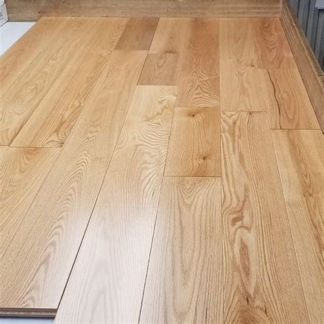 5" x 3/4" Prefinished Red Oak Hardwood Flooring