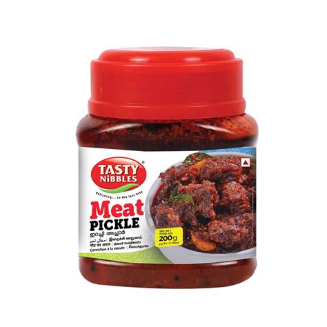 Tasty Nibbles Kerala Special Meat Pickle 200g | Non-Vegetarian Pickle ...