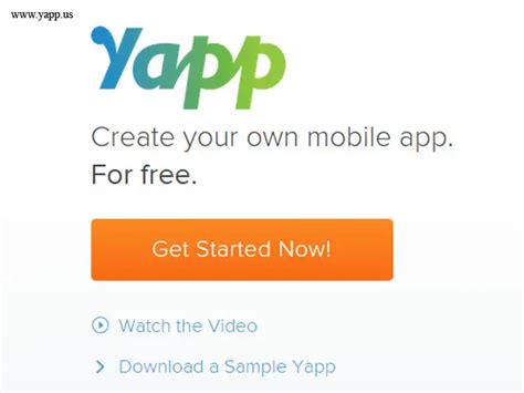 Yapp - How to make your own apps | The Economic Times