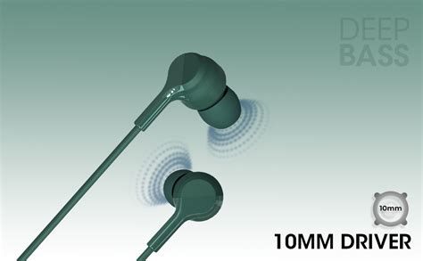 Zebronics Zeb-BRO PRO in Ear Wired Stereo Earphones with Mic, 3.5mm ...