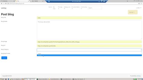 Image result for Python Web2py Example