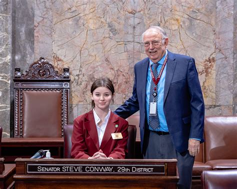 Apply to become a Senate Page! - Sen. Steve Conway