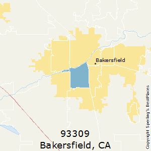 Bakersfield (zip 93309), CA