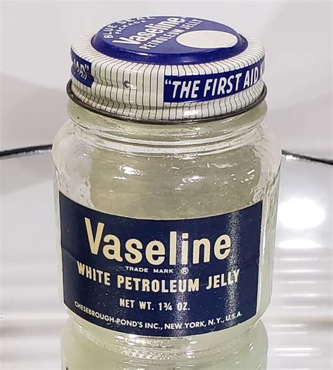 Vintage Vaseline Jar, Vintage Products, Vintage Bottles, Collectable ...