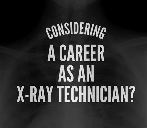 Becoming an X-Ray Technician - Louise Rose