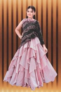 JC HUB Girls Calf Length Party Dress Price in India - Buy JC HUB Girls ...