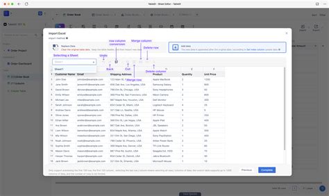 Excel CSV Import 的图像结果