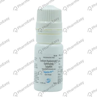 Aquim Pf 0.18 %W/V Eye Drop (10): Uses, Side Effects, Price & Dosage ...