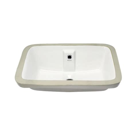 Parryware - Under Counter Rectangle White Wash Basin - Havana N - C0440 ...