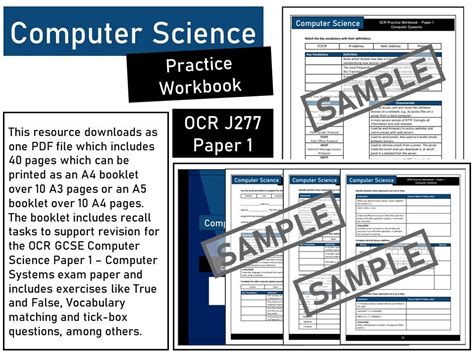 Image result for Computer Science GCSE OCR Paper 1