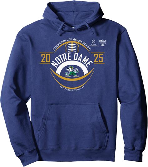 Notre Dame Fighting Irish Sugar Bowl CFP 2024-2025 Football Pullover ...