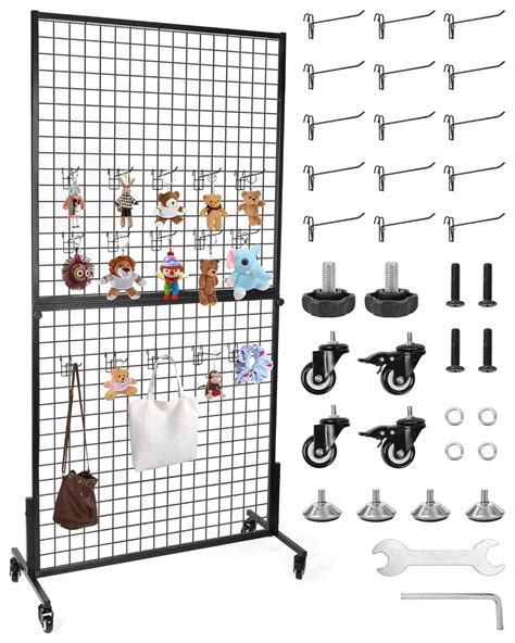 BEAMNOVA Grid Wall Panels 6 * 3 Ft Gridwall Panel with T-Base ...
