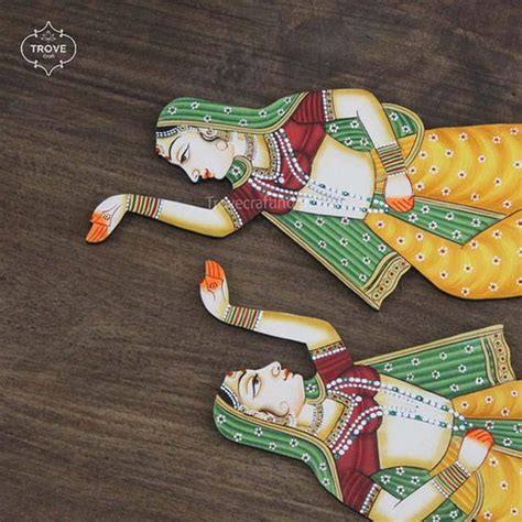 Set of 2 Gopika MDF cutouts – Trove Craft India