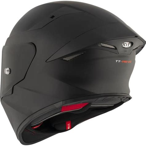 KYT TT-Revo Plain Matt Black – Lets Gear Up
