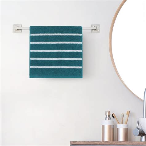 Buy Colour Refresh Essence Striped Cotton Face Towel - 30x30cm from ...