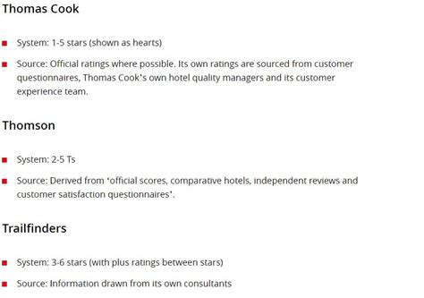 Image result for Hotel Rating Explained