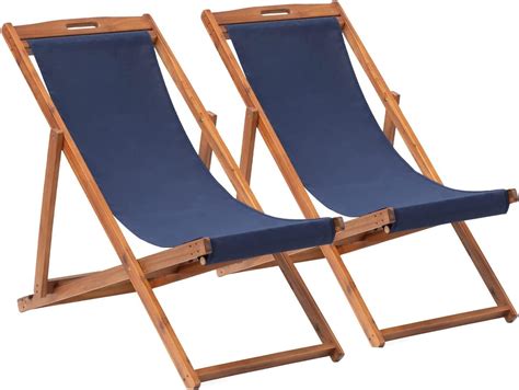 Capacmkseh Set of 2 Portable Reclining Beach Chairs - India | Ubuy