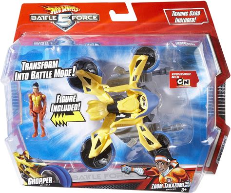 Hot Wheels Battle Force 5 Zoom and Chopper - Walmart.com