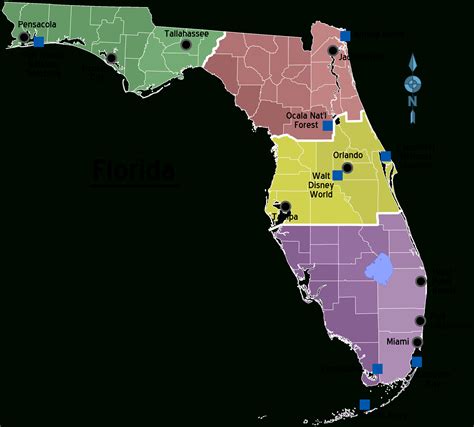 Map Of Cities In Florida Panhandle | Maps Of Florida