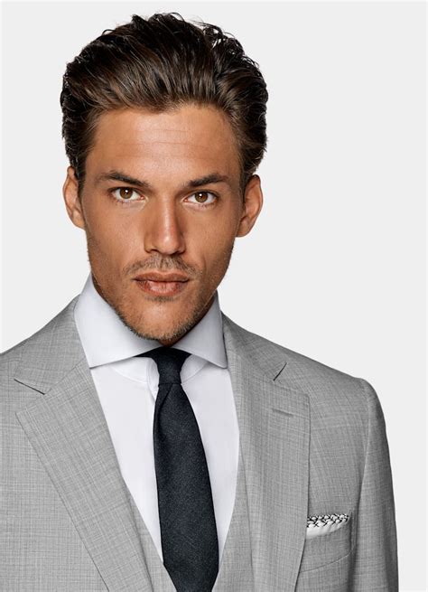 Light Grey Havana Suit | SUITSUPPLY Japan