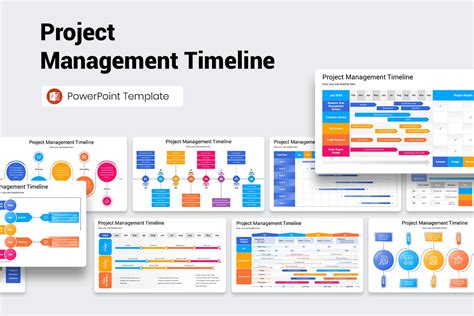 Project Management PowerPoint Template 的图像结果