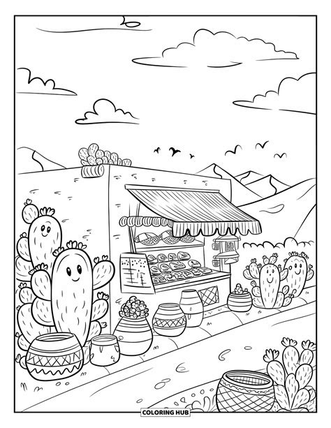 90+ Mexico Coloring Pages for Kids & Adults (Free Printable PDFs)