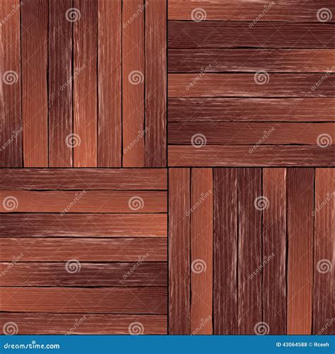Vintage Hardwood Floor Pattern Stock Vector - Illustration of home ...