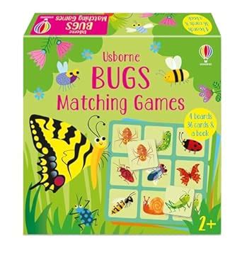 Bugs Matching Games : Nolan, Kate, Lucas, Gareth: Amazon.in: Toys & Games