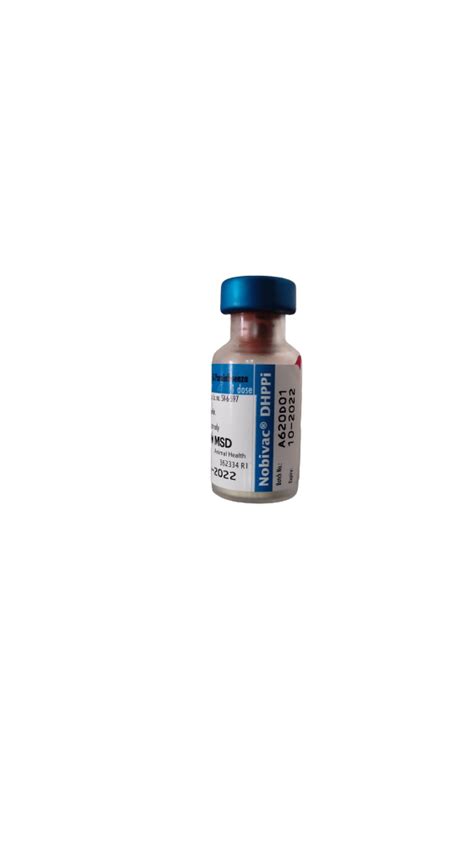 NOBIVAC DHPPI - 1 DOSE