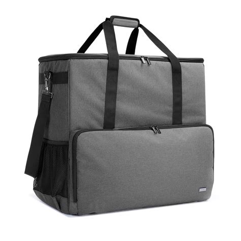 Curmio Desktop Computer Travel Bag Carrying Case For Computer Tower ...
