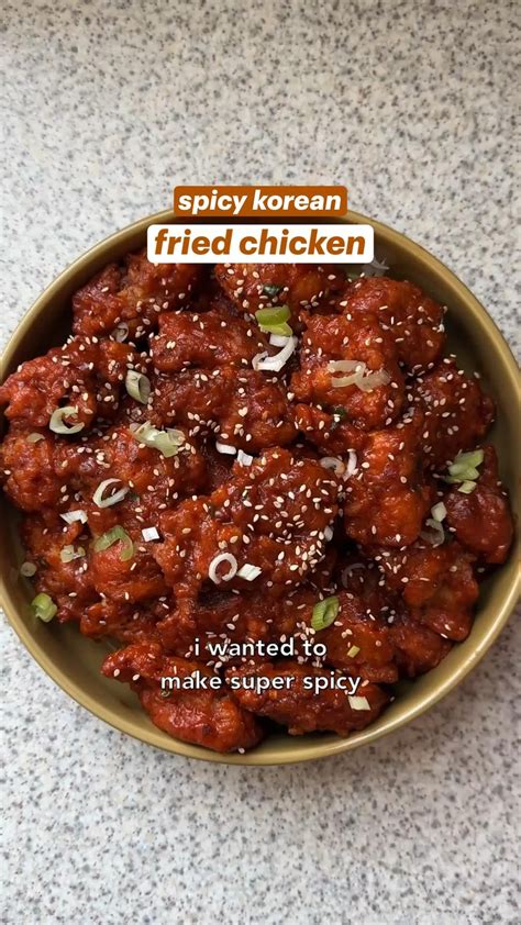 spicy korean fried chicken - How Can This