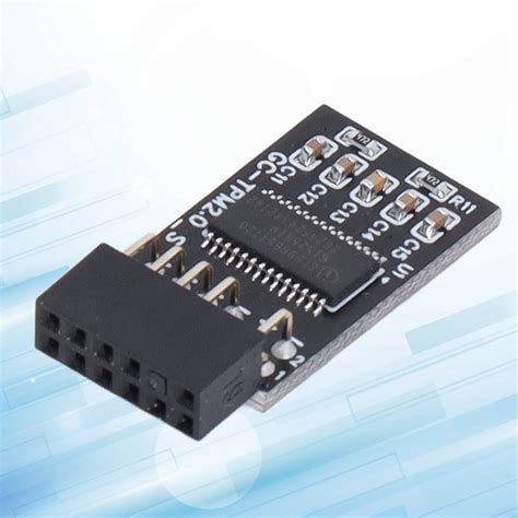 Buy Crtynell Encryption Module,TPM 2.0 Module LPC SPI 12Pin Remote Card ...