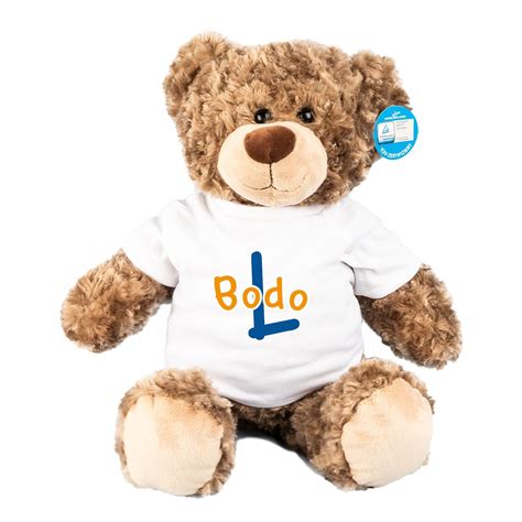 Mini T-Shirts weiß für Plüschbär Bodo kaufen im Großhandel Shop