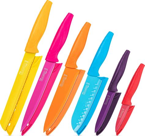 Buy MICHELANGELO Kitchen Knife Set 12 PIece, High Carbon Stainless ...