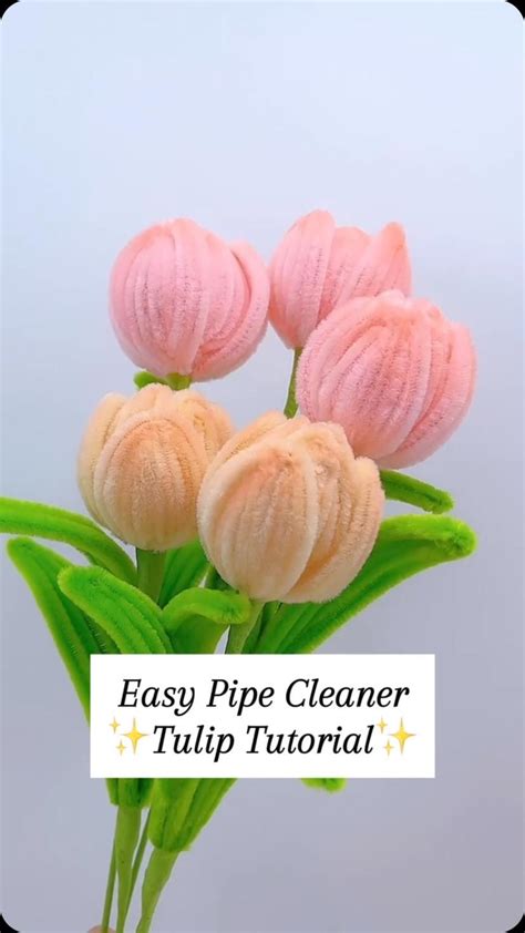 Image result for Pipe Cleaner Flower Tutorial