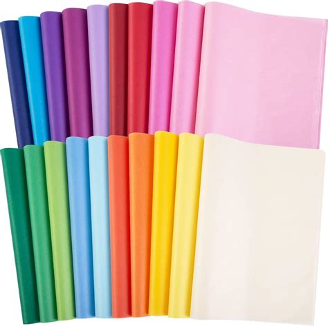 Amazon.com: Qilery 500 Sheets Acid Free Tissue Paper Bulk 15" x 20" St ...