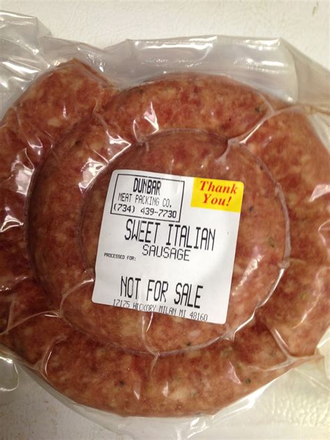 My CSA share includes sausage. Why does the package say “Not for Sale ...