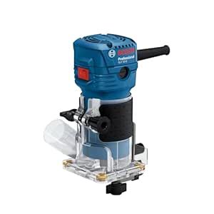 Bosch GKF 550 Electric Hand / Palm Router, 550W, 33,000 rpm, 6 (1/4 ...