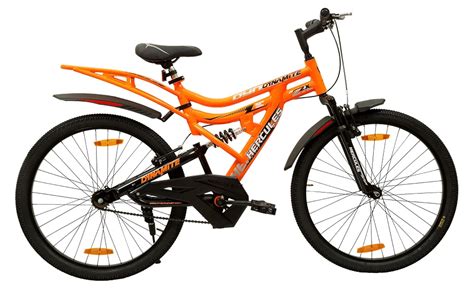 Hercules Dynamite Tubular Wheels ZX Dual Suspension 20 Inch Steel Frame ...