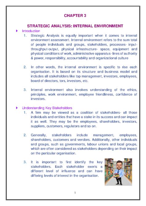 CHAPTER 3: STRATEGIC ANALYSIS OF INTERNAL ENVIRONMENT - Studocu
