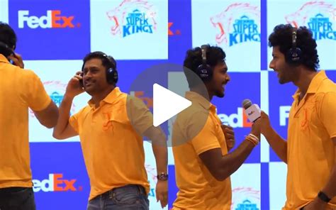 “Mogambo Khush Hua…” MS Dhoni, Shivam Dube And Co. Play Lip Reading ...
