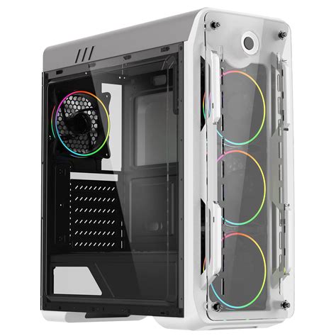 Buy GameMax Optical Mid-Tower ATX ARGB PC Gaming Case, Acrylic Side ...