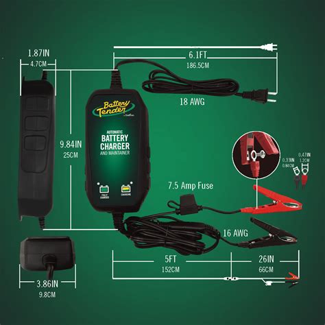 4 AMP Power Tender® 12V / 6V Switchable Battery Charger | Battery Tender®