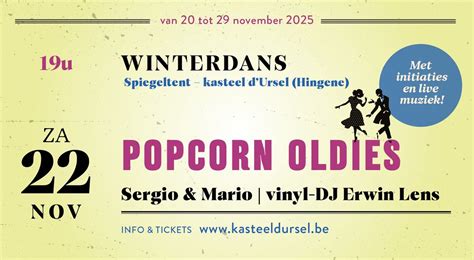 Winterdans | POPCORN OLDIES, Kasteel d'Ursel, 2880 Hingene, Belgium ...